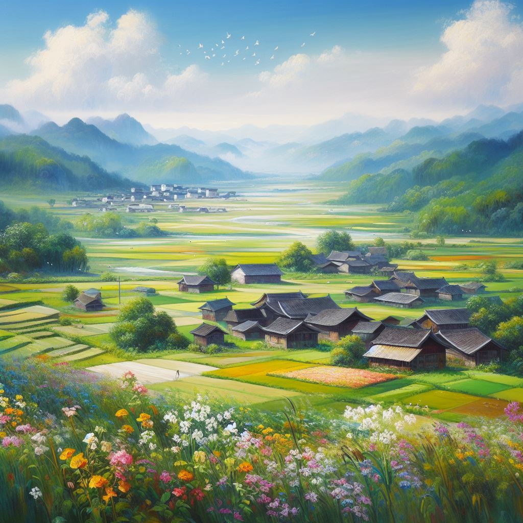 入春才七日，离家已二年。