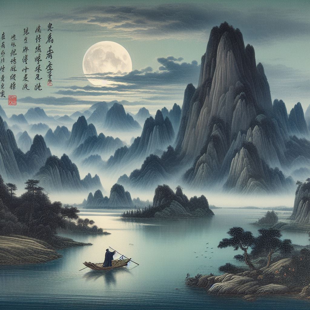 去年东武今夕，明月不胜愁。