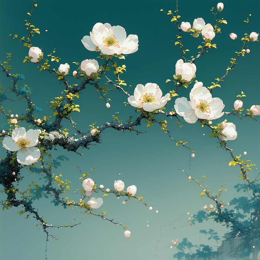 落红不是无情物，化作春泥更护花。 Poster