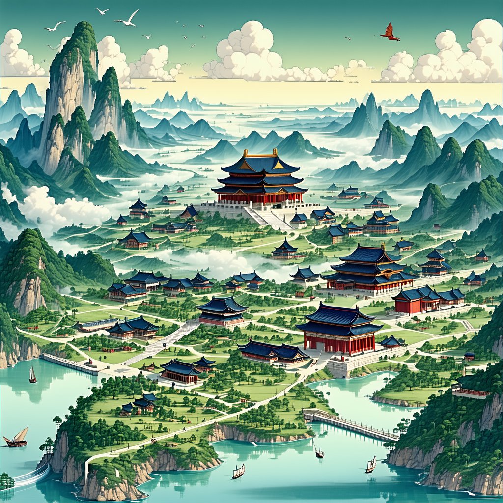 一寸丹心图报国，两行清泪为思亲。