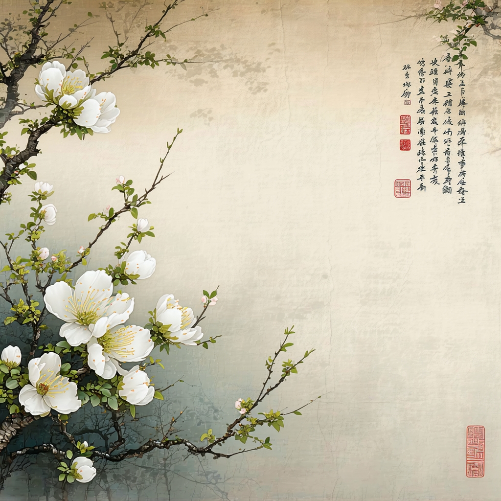 岭南能有几多花，寒食临之扫春迹。 Poster