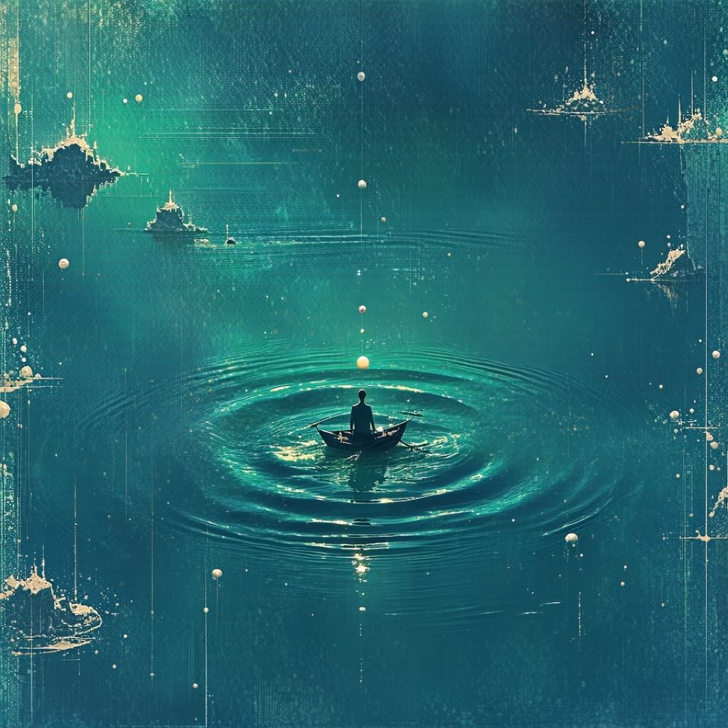 浮云一别后，流水十年间。