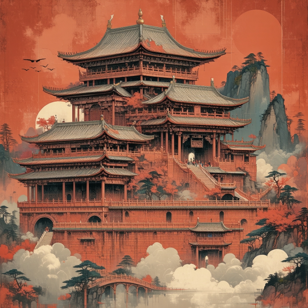 几度东风吹世换，千年往事随潮去。