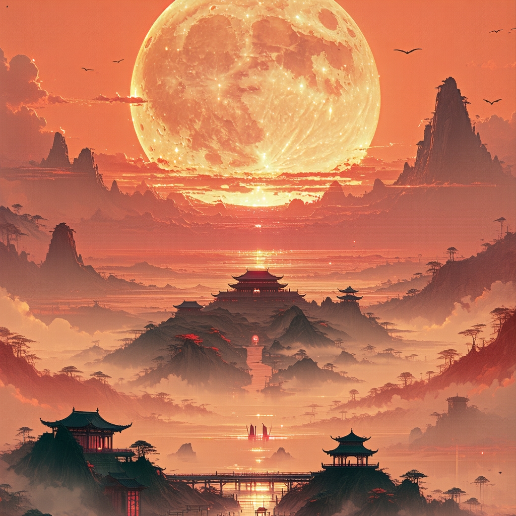 遥知未眠月，乡思在渔歌。