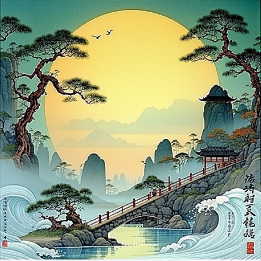 九曲黄河万里沙，浪淘风簸自天涯。