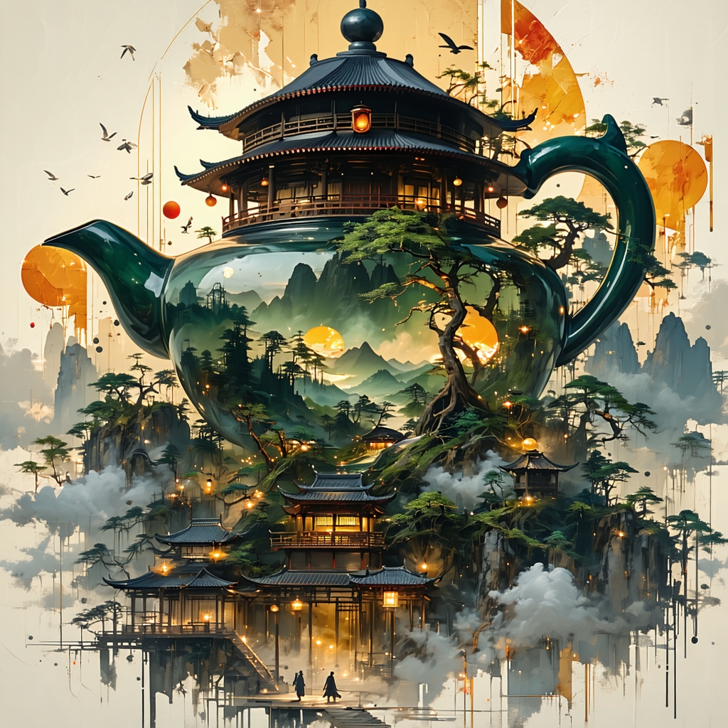 玉漏银壶且莫催，铁关金锁彻明开。 Poster