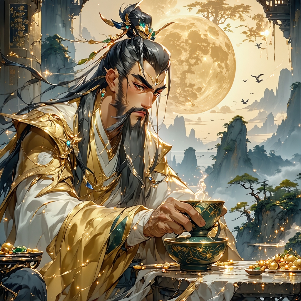 玉漏银壶且莫催，铁关金锁彻明开。