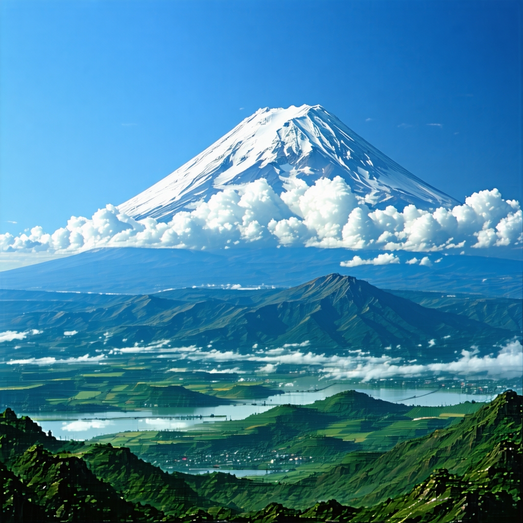 泰山嵯峨夏云在，疑是白波涨东海。 Poster