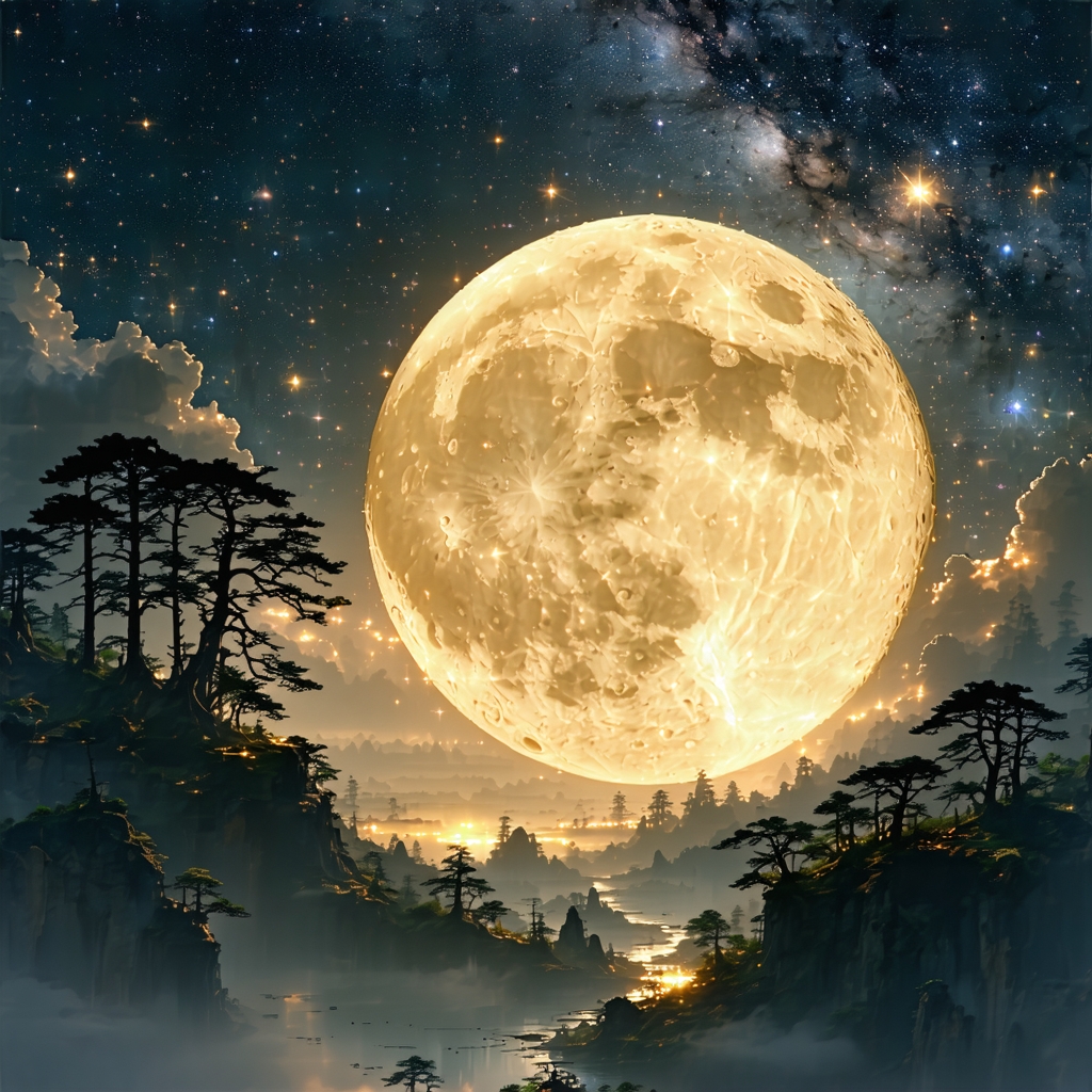 更深黄月落，夜久靥星稀。