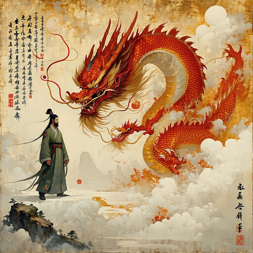 白日地中出，黄河天外来。 Poster