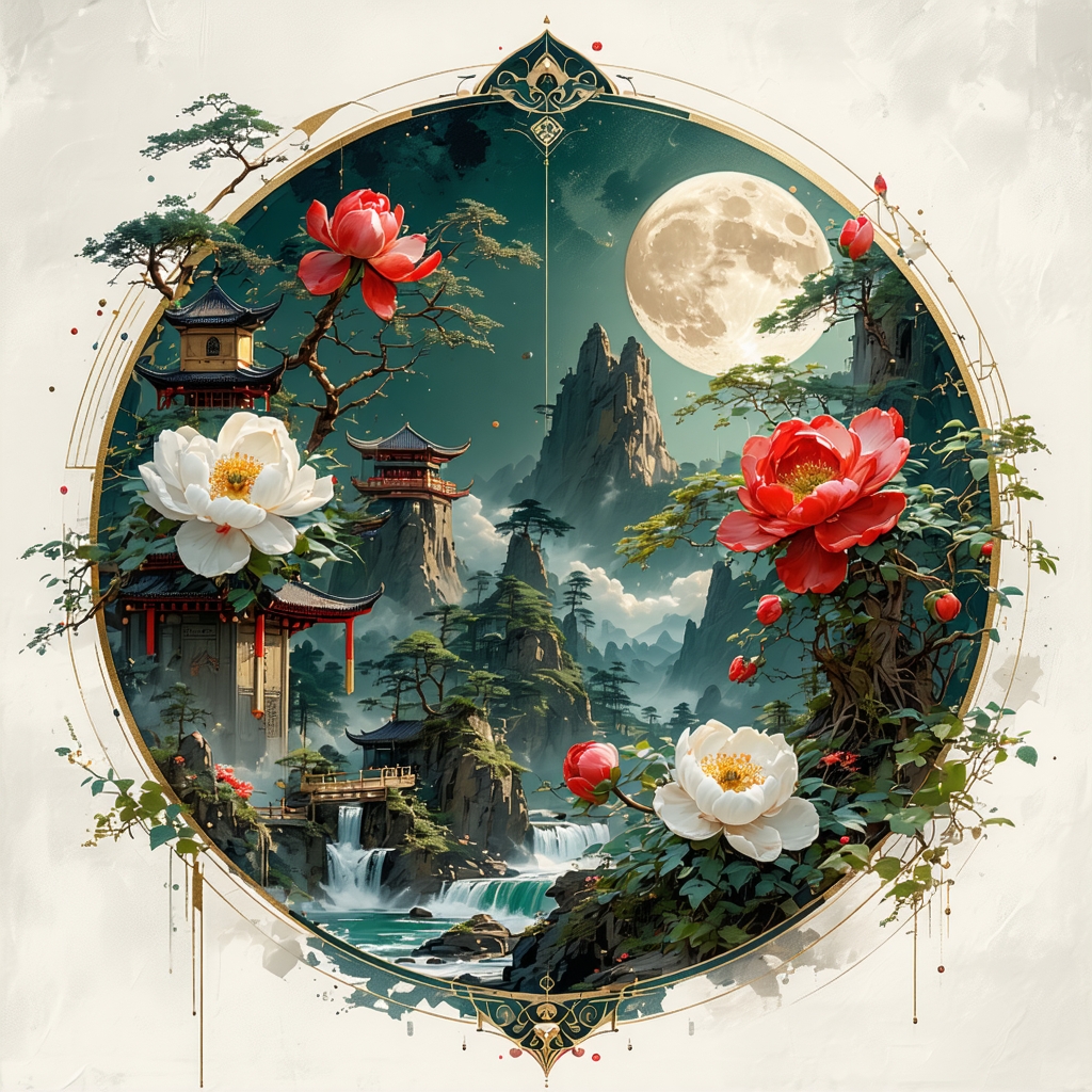 独写菖蒲竹叶杯，蓬城芳草踏初回。 Poster