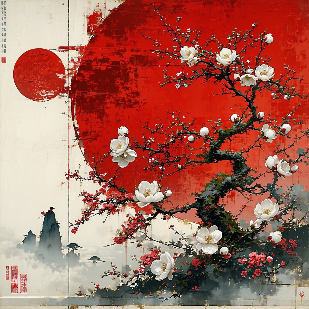 才过清明，渐觉伤春暮。 Poster