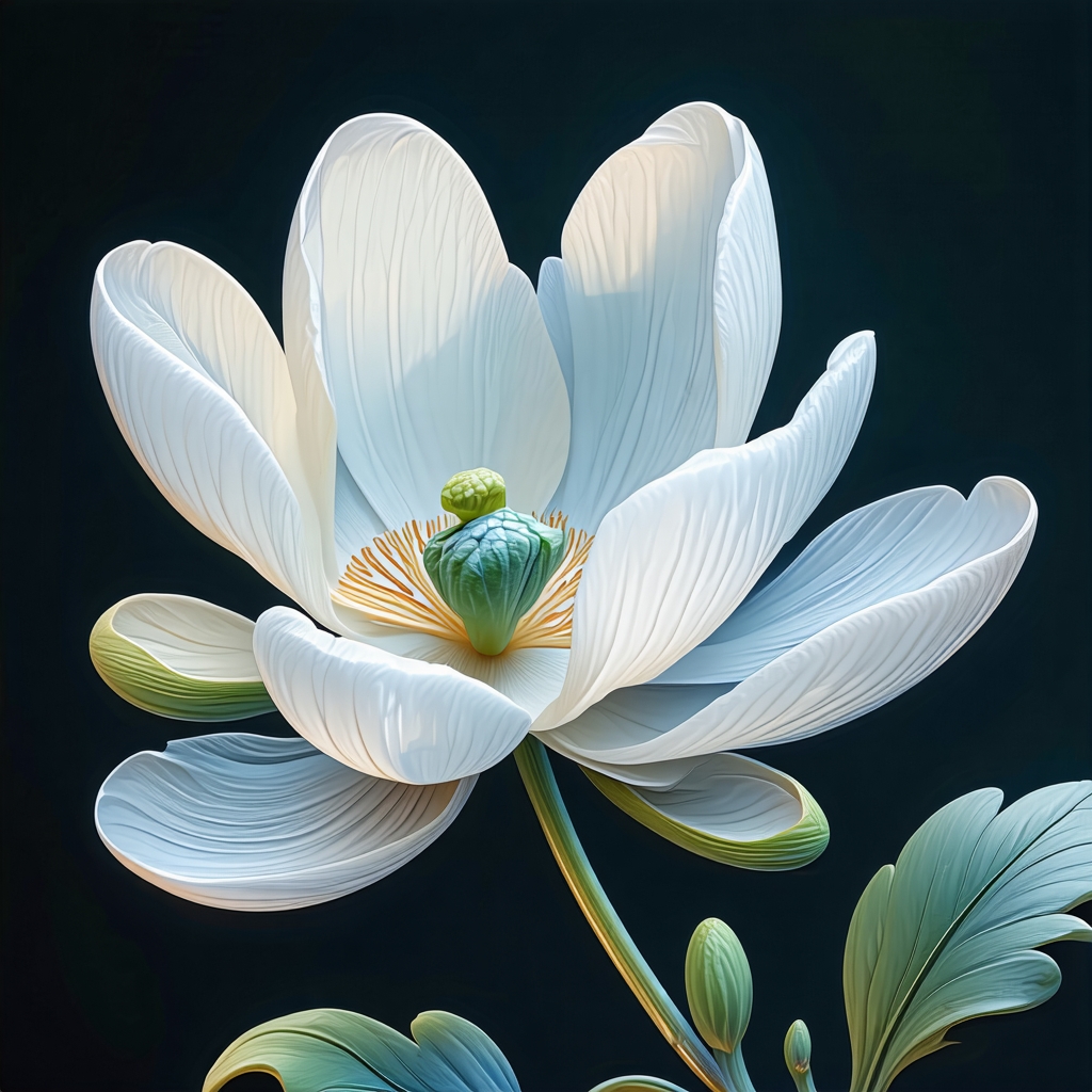 寻常百种花齐发，偏摘梨花与白人。