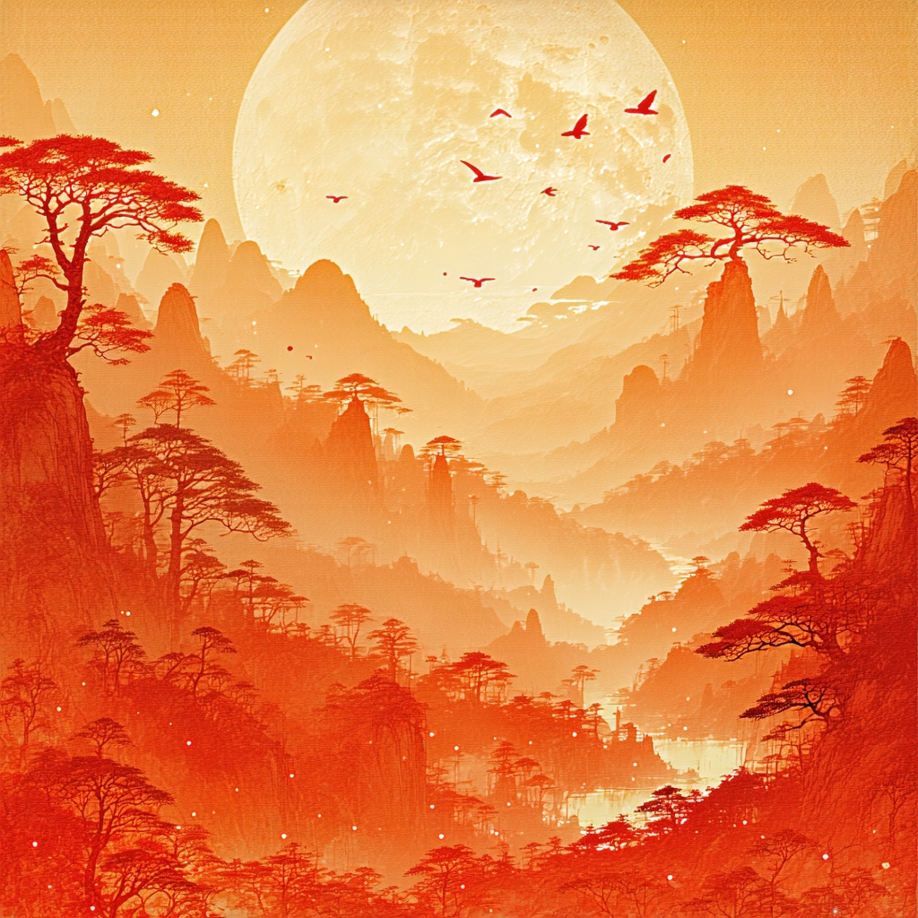 当时相候赤栏桥，今日独寻黄叶路。 Poster