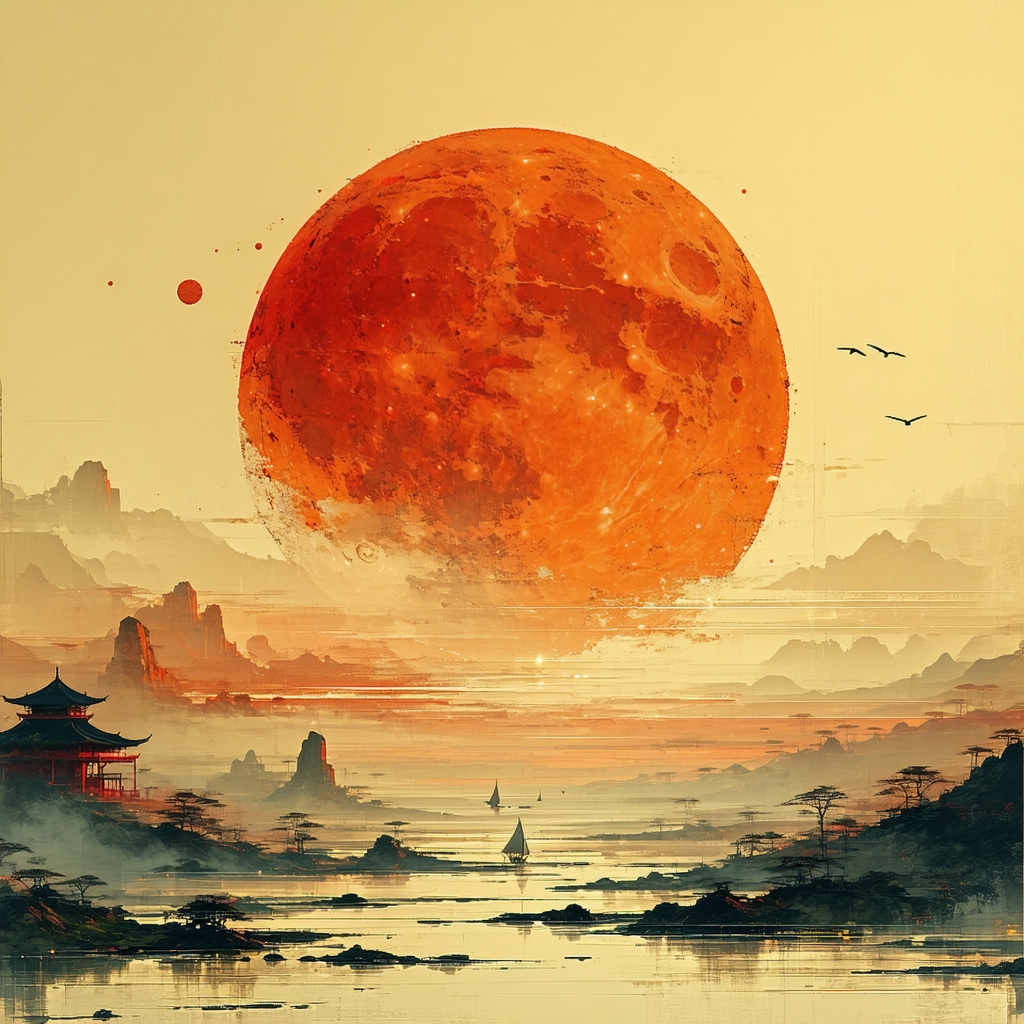 当时相候赤栏桥，今日独寻黄叶路。