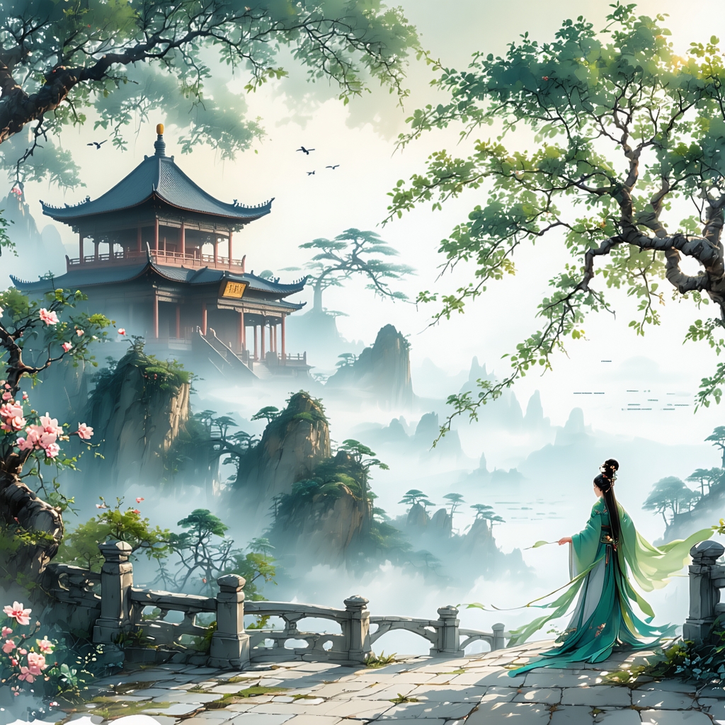 最是一年春好处，绝胜烟柳满皇都。