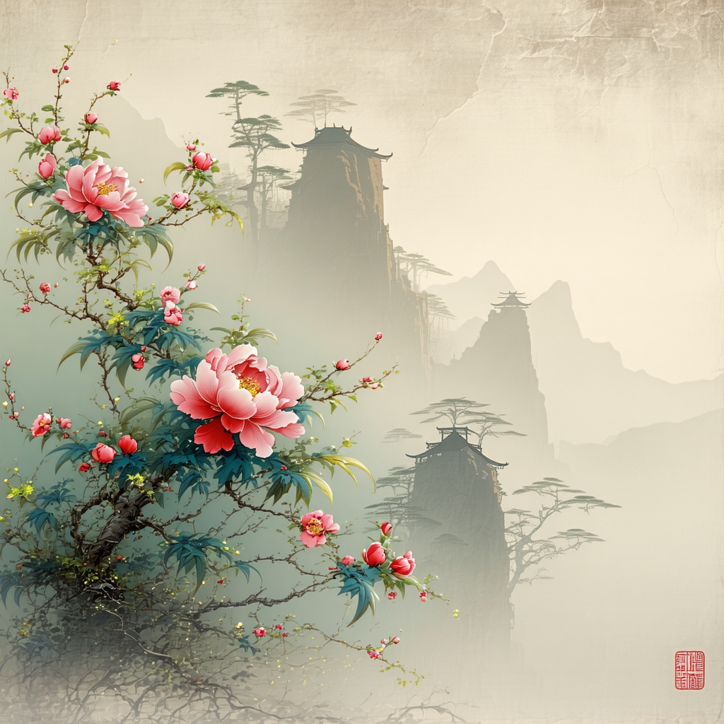 自是荷花开较晚，孤负东风。 Poster