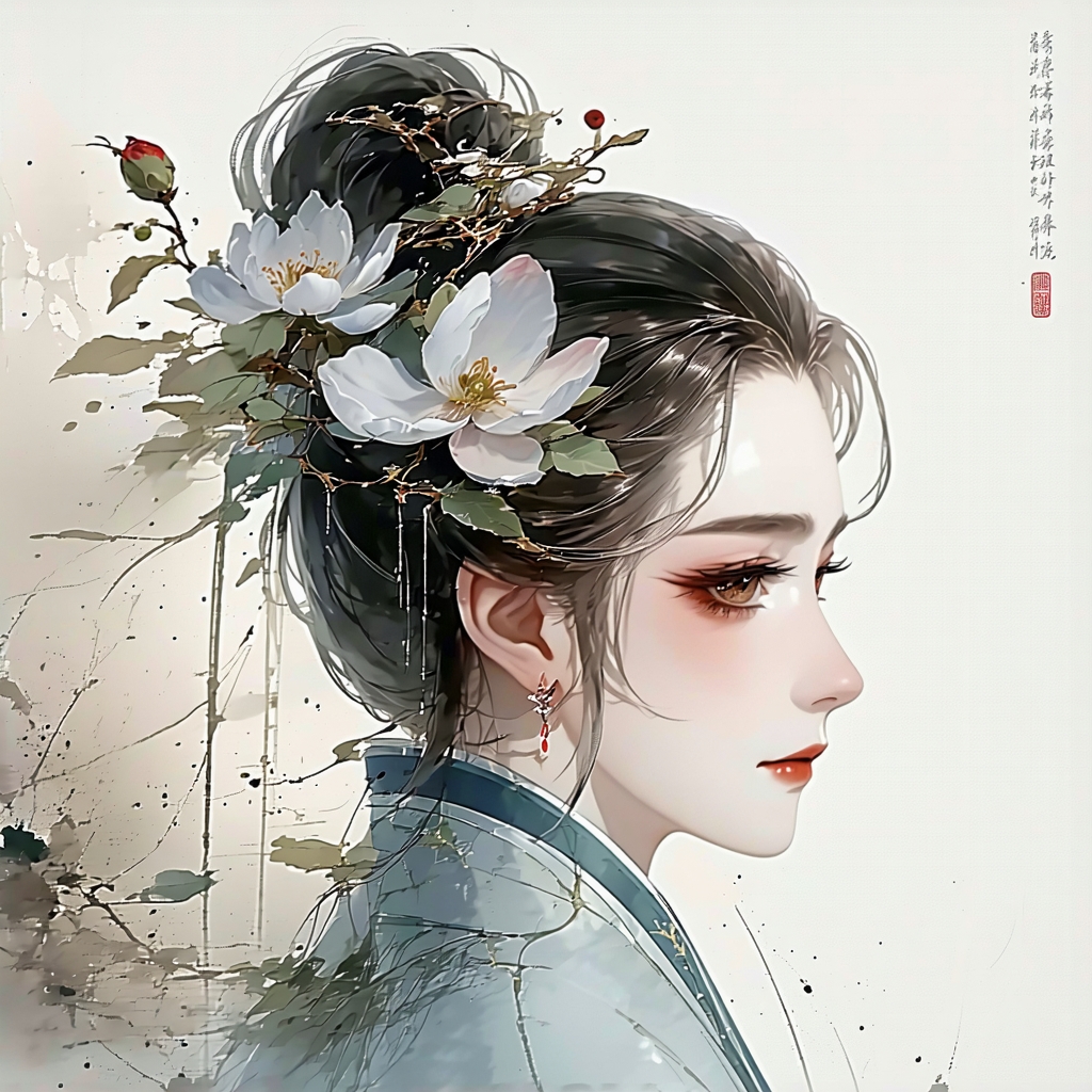 若耶溪傍采莲女，笑隔荷花共人语。