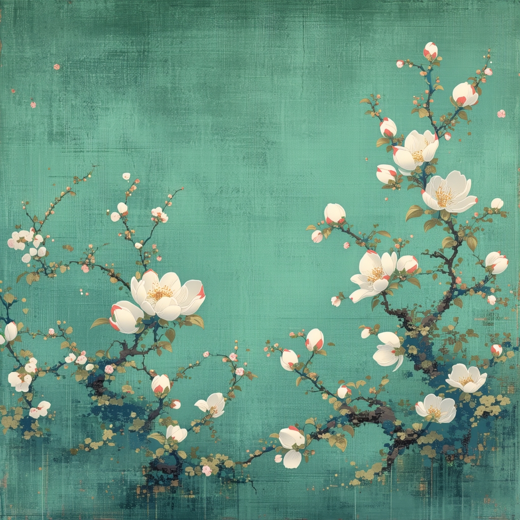 来日绮窗前，寒梅著花未。 Poster