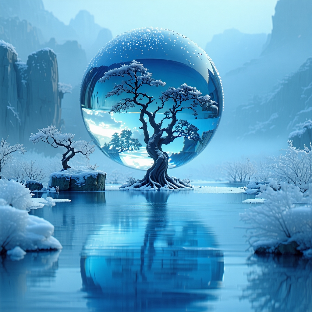 冬宜密雪，有碎玉声。 Poster