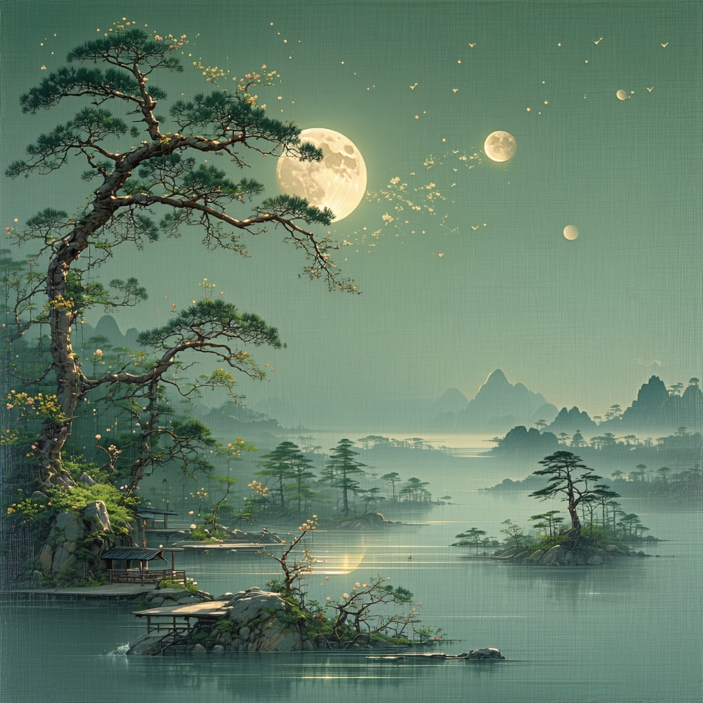 黄昏庭院柳啼鸦，记得那人，和月折梨花。