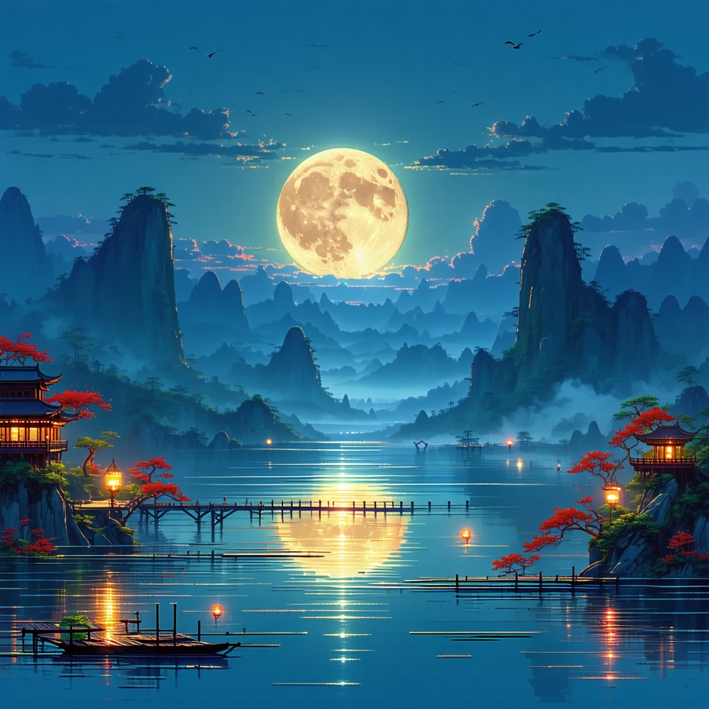 唤起封姨清晚景，更将荔子荐新圆。 Poster