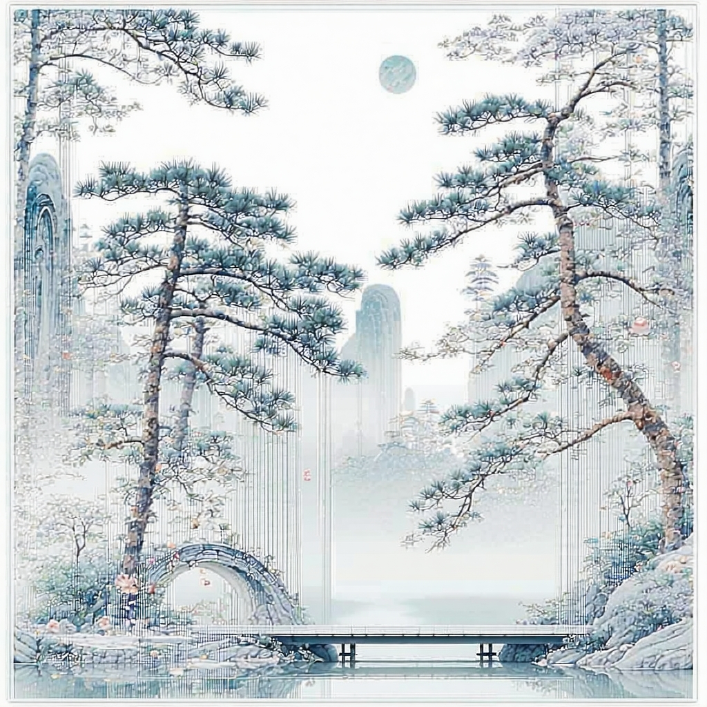 纸灰飞作白蝴蝶，泪血染成红杜鹃。