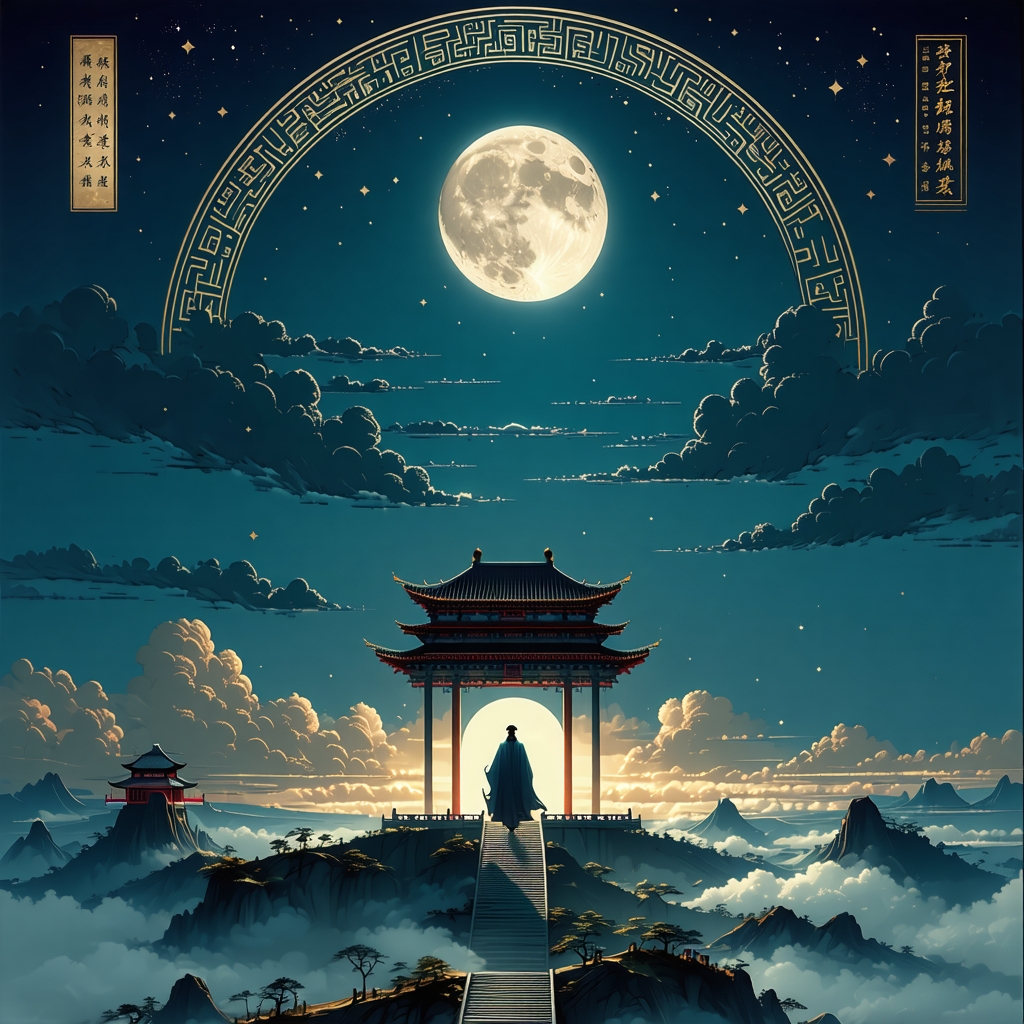 昨夜斗回北，今朝岁起东。 Poster