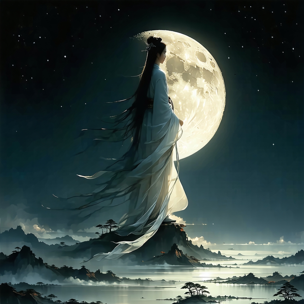 长江巨浪征人泪，一夜西风共白头。