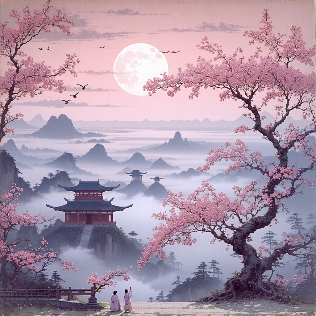 二月巴陵日日风，春寒未了怯园公。 Poster