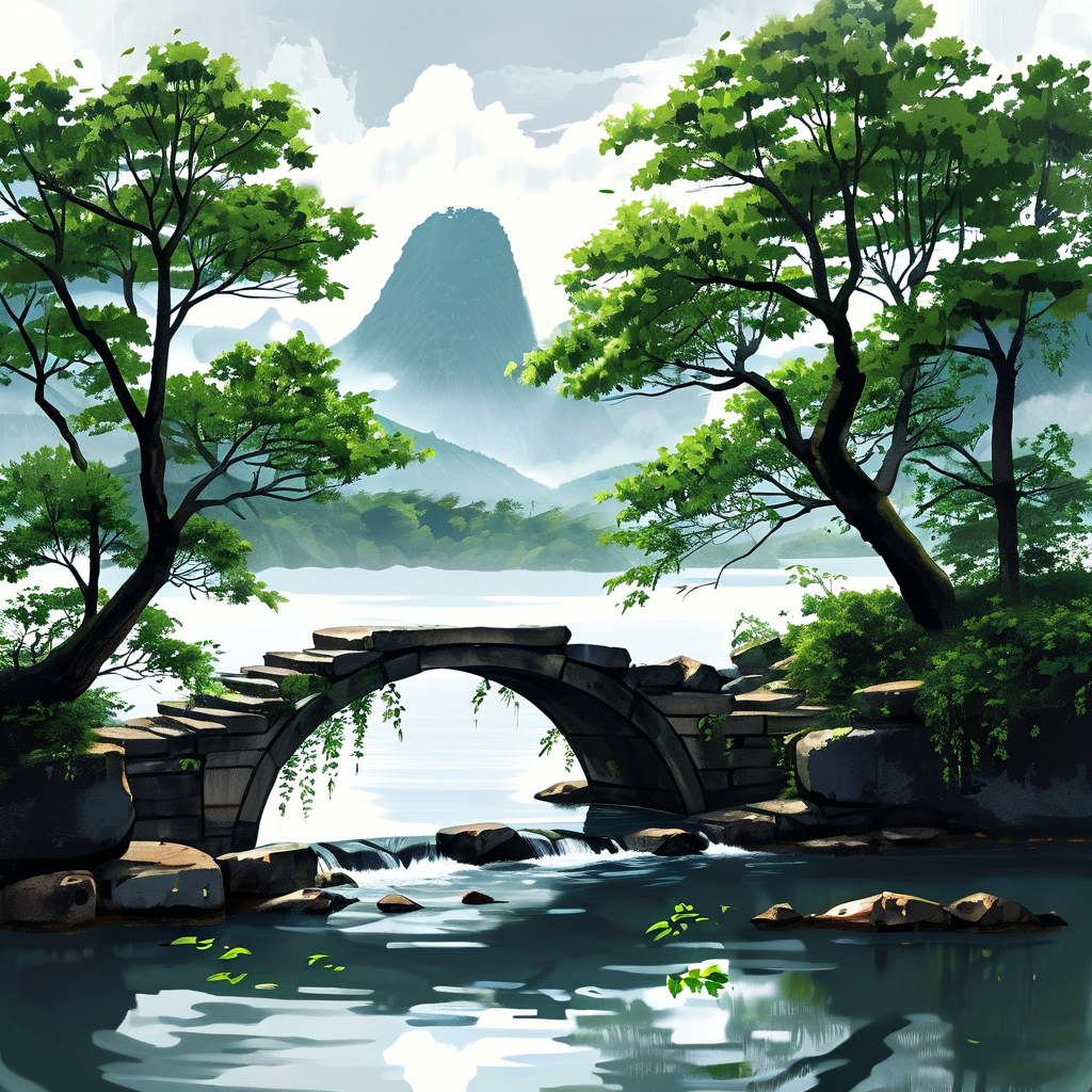 试浇桥下水，今夕到湘中。